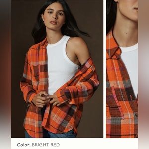 🧡❤️🩷Anthro - Pilcro Button Down